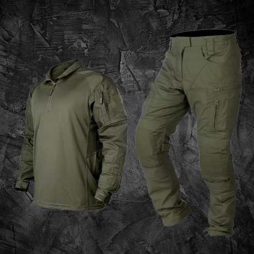 Tactical BDU Clothes Uniform UFS Pants Slight Elasticity Shirt Breathable Sport Clothing 3006