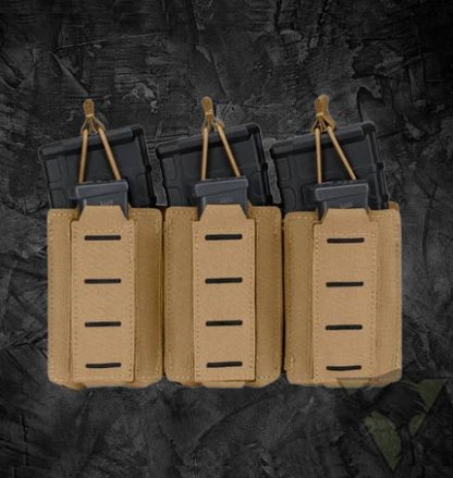 Porte chargeur triple 556+9mm MOLLE