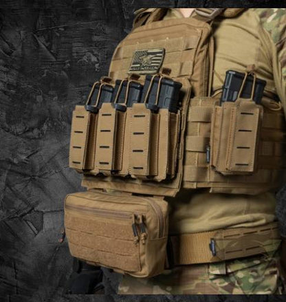 Porte chargeur triple 556+9mm MOLLE